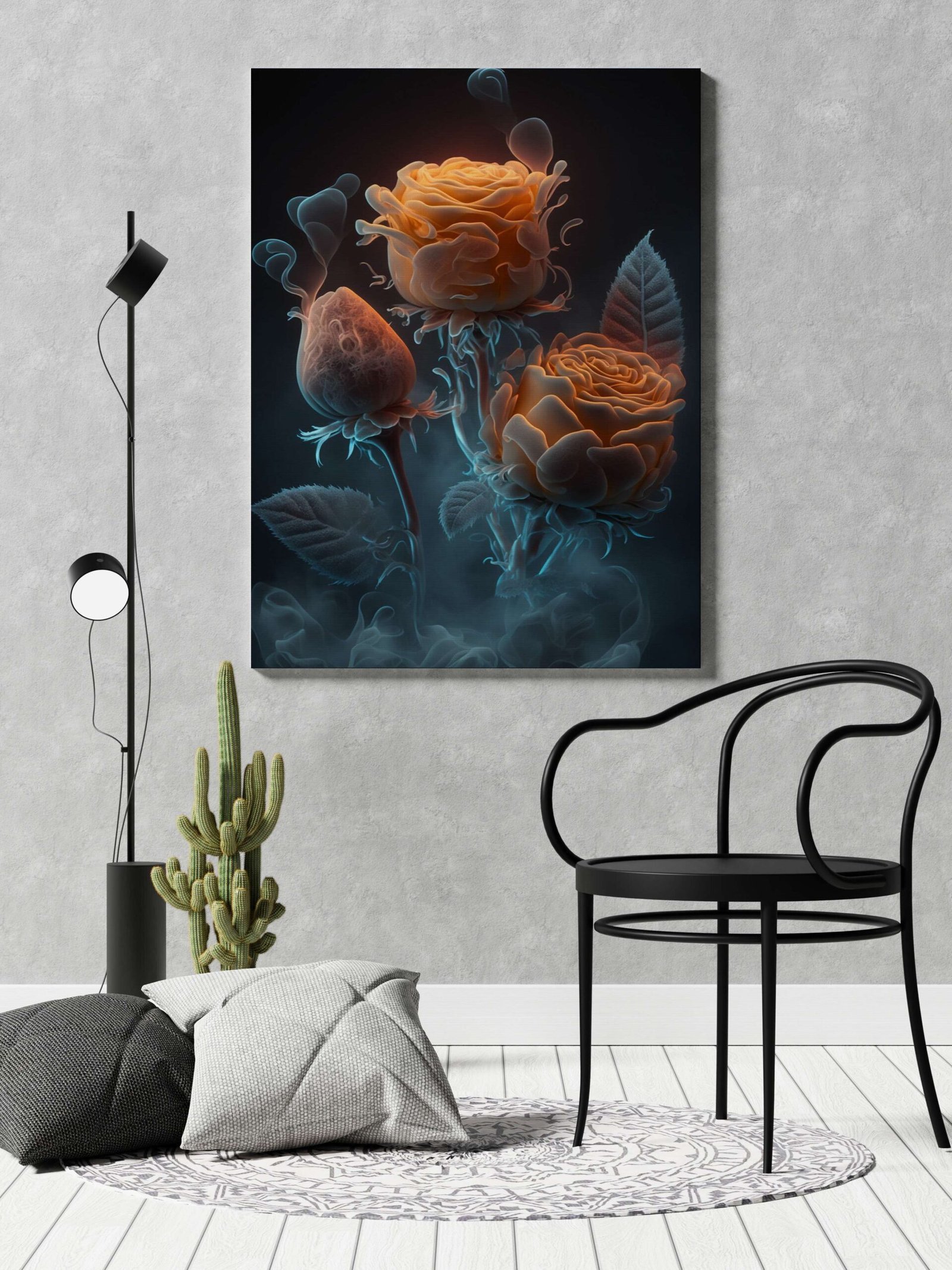 Elegant Canvas Wall Art for Stylish Living Rooms